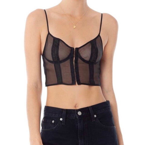 ARE YOU AM I Tops - SOLD Are You Am I Etelle Corset Top